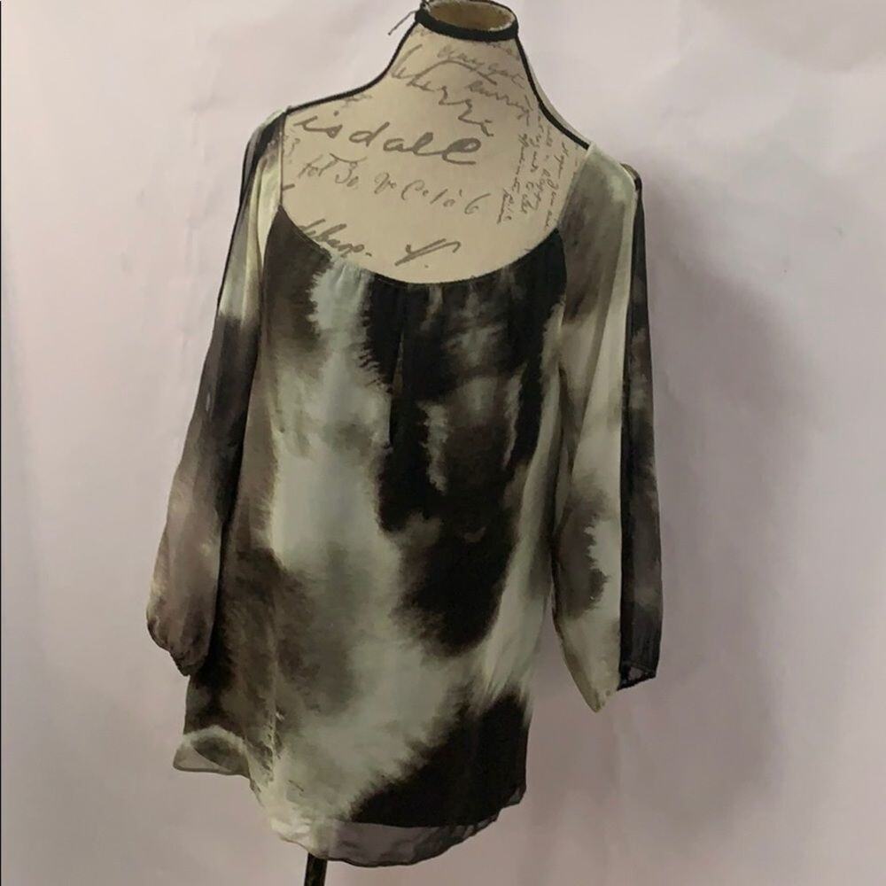 ALICE + OLIVE BLOUSE OPEN SHOULDERS SZ S/P